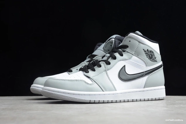 Light Smoke AIR Grey 1 554724-092 Jordan Mid 0820
